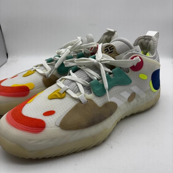 Adidas James Harden Vol 5 Futurenatural Creator Boost Multicolor Mens Size 12.5 - Picture 8 of 9